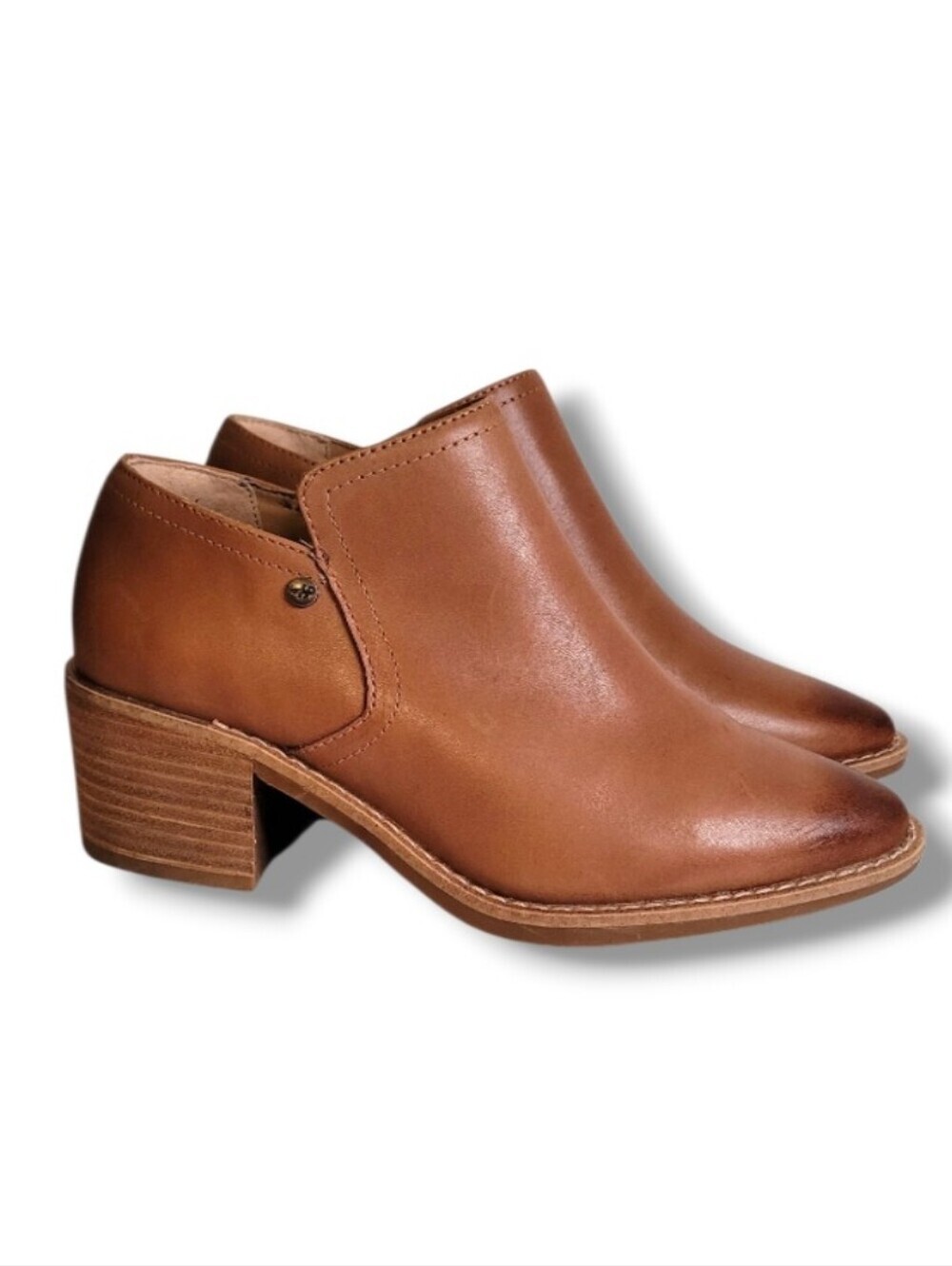 Hush Puppies Ailee Leather Booties 6.5
